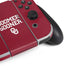 University of Oklahoma Boomer Sooner Nintendo Switch OLED (2021) Skin